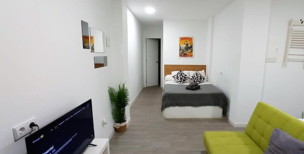 Apartamento Interior En El Absoluto Centro Ba 阿尔赫西拉斯 外观 照片